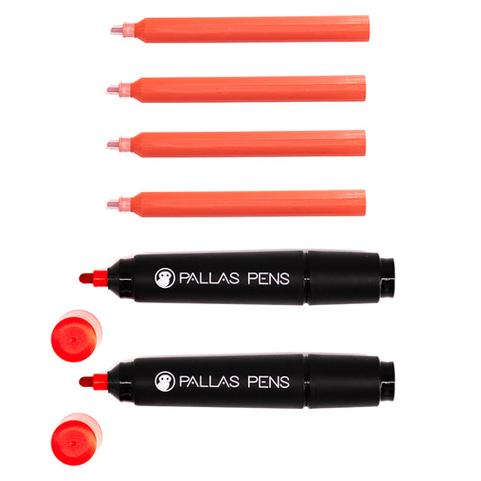 Red Pallas Pen - Refillable Whiteboard Dry Erase Marker